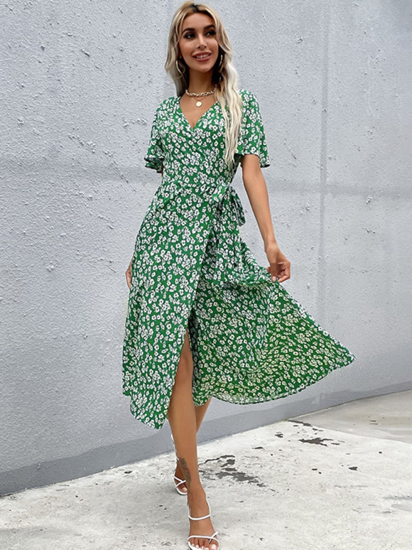 Women's Slim Fit Print Dress - 3 colours available