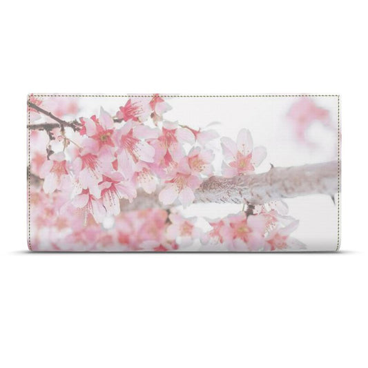 Pink Blossom Travel Wallet