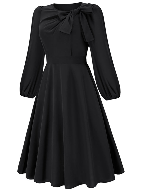 Women’s A-line Bow Dress - 5 colours available