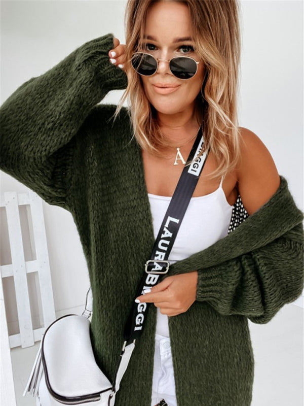 New loose knit cardigan - 4 Colours Available